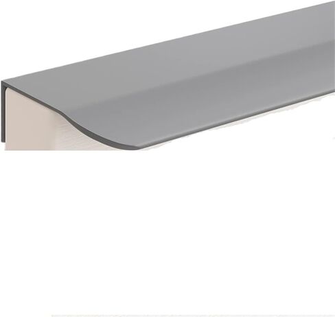 2-Piece Drawer Handle Set, Push-Pull Handles, Home Decoration, Practical Cabinet Dresser Wardrobe(Brushed Gray,300mm) in Kuwait