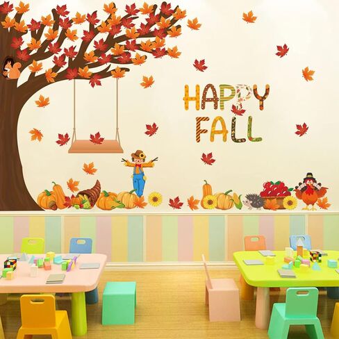 MALLMALL6 162Pcs Classroom Tree Bulletin Board Decor Hello Spring Tree Chalkboard Wall Decorations Set with Cutout Flowers Snails Bees Ladybugs Birds for Kindergarten Elementary School Home Decor in Kuwait