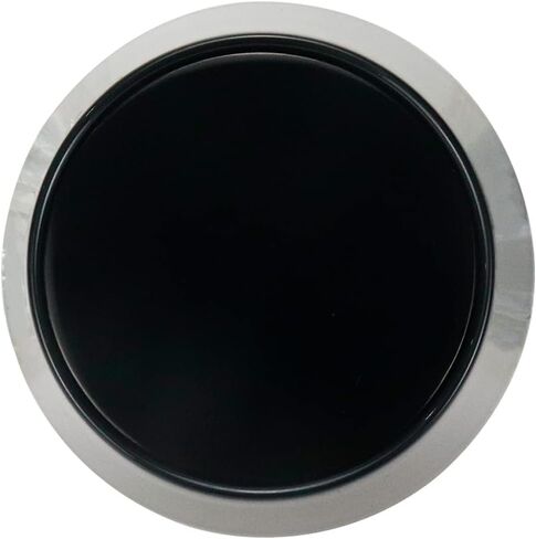 Modengzhe 60mm Wheel Center Caps Rim Hub Center Covers Replacement 36mm Height with 50mm Lug to Lug Dia (Chrome Base & Silver Sticker) - 4Pcs in Saudi Arabia