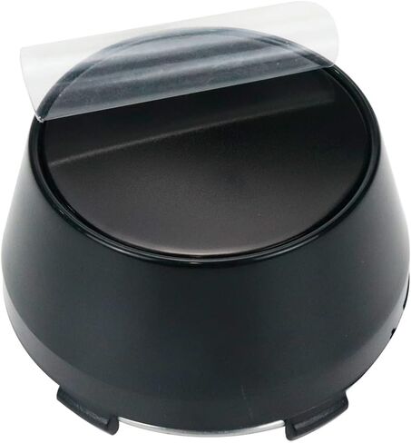 Modengzhe 60mm Wheel Center Caps Rim Hub Center Covers Replacement 36mm Height with 50mm Lug to Lug Dia (Chrome Base & Silver Sticker) - 4Pcs in Saudi Arabia