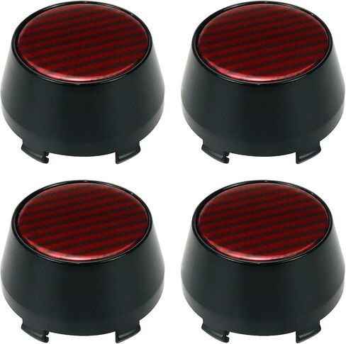 Modengzhe 60mm Wheel Center Caps Rim Hub Center Covers Replacement 36mm Height with 50mm Lug to Lug Dia (Chrome Base & Silver Sticker) - 4Pcs in Saudi Arabia