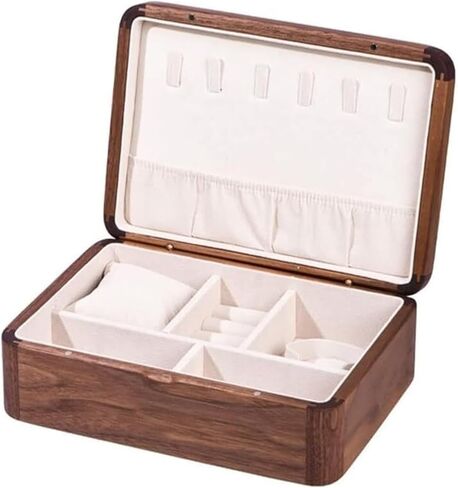 Ring Earring Necklace Bracelet Watch Small Storage Box Wooden Box in Saudi Arabia