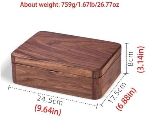 Ring Earring Necklace Bracelet Watch Small Storage Box Wooden Box in Saudi Arabia