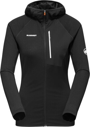 سترة بغطاء للرأس من Mammut Aenergy Light ML - للنساء، أسود، L، 1014-05551-0001-115 in Saudi Arabia