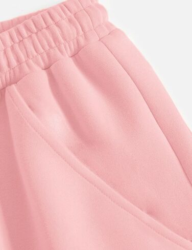 Aelfric Eden الكرز التطريز فضفاض برميل Sweatpants بنطال ذو قصة أرجل واسعة مفتوح من الأسفل عادية Y2K صالة رياضية بنطال رياضي in Saudi Arabia