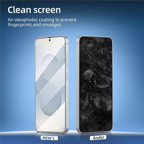 NEW'C [3 Pack] Designed for Samsung Galaxy S20 FE / S20 FE 5G, Screen Protector Tempered Glass, Anti Scratch, Bubble Free, Ultra Resistant in Saudi Arabia