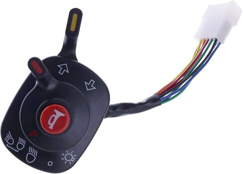 Solarhome Combination Light Switch Assembly T2368-69023 T2368-69024 T2368-69025 for KIOTI Tractors DK65 DK40 DK45 CK20 DK35 DK50 DS3510 DS4110 DS4110HS DS4510 DS4510HS MEC2200GW UTV MEC2200SW UTV in Saudi Arabia