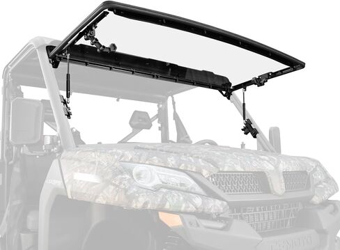 SuperATV Scratch Resistant Flip Windshield Compatible with CFMOTO UForce 1000 XL Models | 2024+ in Saudi Arabia
