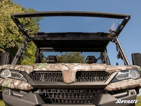 SuperATV Scratch Resistant Flip Windshield Compatible with CFMOTO UForce 1000 XL Models | 2024+ in Saudi Arabia