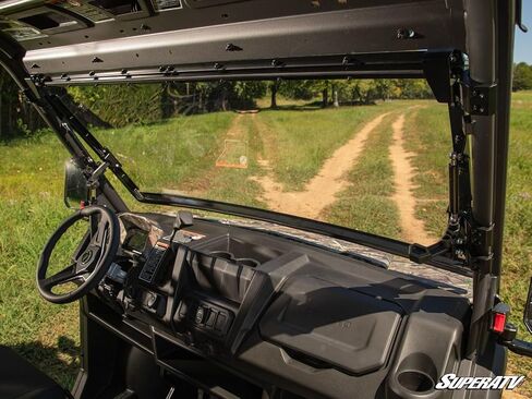 SuperATV Scratch Resistant Flip Windshield Compatible with CFMOTO UForce 1000 XL Models | 2024+ in Saudi Arabia