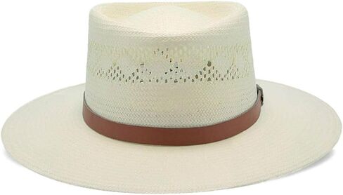 قبعة Stetson Natural Brentwood ذات فتحات تهوية للاستخدام الخارجي OSBTWD-0230 in Saudi Arabia
