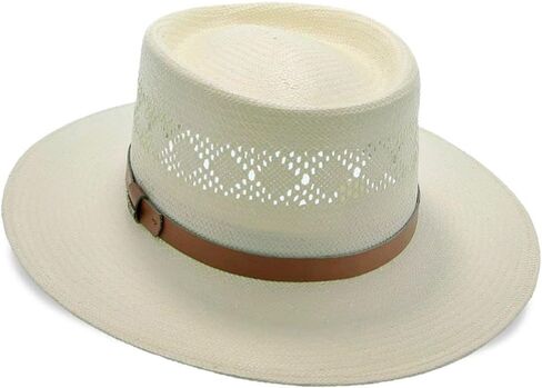 قبعة Stetson Natural Brentwood ذات فتحات تهوية للاستخدام الخارجي OSBTWD-0230 in Saudi Arabia