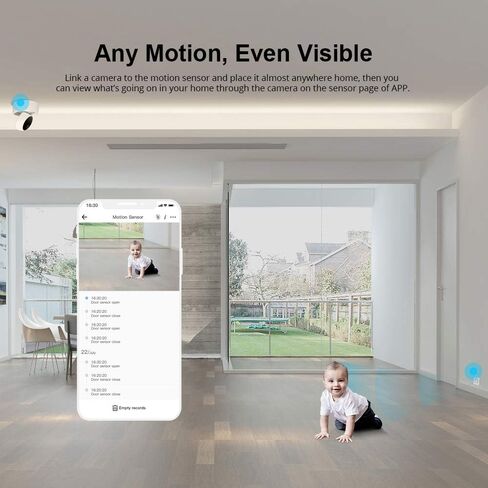 SONOFF SNZB-03 ZigBee Motion Sensor, Wireless Motion Detector Get Alerts or Trigger Lights to Turn on, SONOFF Zigbee Bridge Required in Saudi Arabia