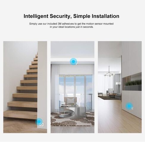 SONOFF SNZB-03 ZigBee Motion Sensor, Wireless Motion Detector Get Alerts or Trigger Lights to Turn on, SONOFF Zigbee Bridge Required in Saudi Arabia