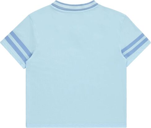 Disney Lilo and Stitch Girls Short Sleeve T-Shirt- Stitch Girls Volleyball Graphic V Neck Sizes 4-16 in Saudi Arabia