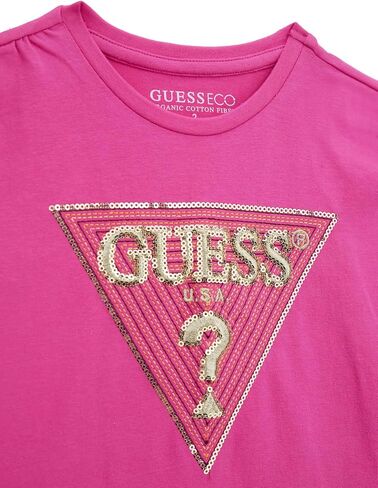 GUESS Girls' Eco Short Sleeve Batwing T-Shirt in Saudi Arabia