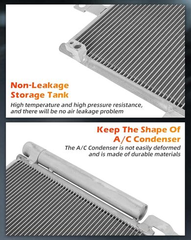 4302 AC Condenser Compatible with 2014-2018 for Subaru Forester 2.5L 2014-2018 for Subaru Forester 2.0L Air Conditioning Condenser in Saudi Arabia