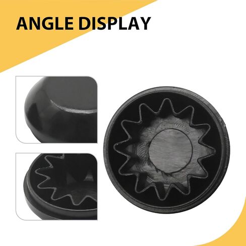 2Pcs 55155765AA Front Windshield Wiper Arm Nut Bolt Cap Cover, Replacement for Dodge Dakota Durango, Replacement for Jeep Compass, Replacement for Ram 1500 2500 in Saudi Arabia