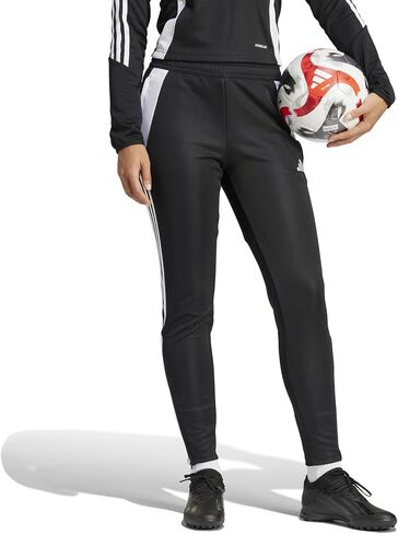 adidas Women's Tall Size Tiro 24 Training Pants, Black/Black in Saudi Arabia