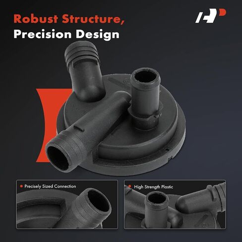 A-Premium Engine Crankcase Vent Valve Oil Separator Compatible with Volkswagen Jetta 1993-1995 2.0L, Passat 1995 2.0L, Golf 1993-1995 2.0L, Cabrio 1995 in Saudi Arabia