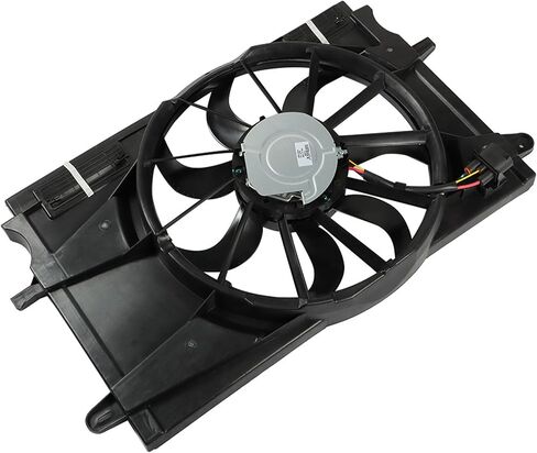 Engine Radiator Cooling Fan Assembly Replacement for Chevy Cruze 1.4L 2017-2019 39013323 in Saudi Arabia