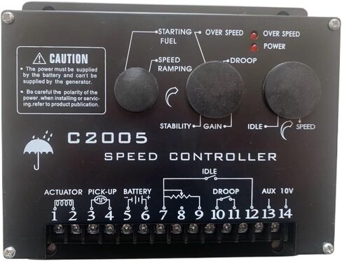 C2005 Controller for DC Engine Speed ​​Governor Diesel Generator Intelligent Control Board Speed ​​Control Unit in Saudi Arabia