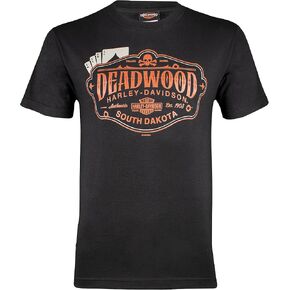 تي شيرت Harley-Davidson Deadwood للرجال بأكمام قصيرة in Kuwait