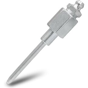 طرف إبرة مسدس الشحوم، تركيب شحم الإبرة مع خيوط NPT مقاس 1/8 بوصة لتزييت الفتحات العميقة، مناسب عالمي لمكونات السيارات والصناعية التي يصعب الوصول إليها in Kuwait