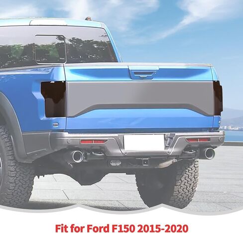 RT-TCZ المدخن الأسود الذيل ضوء غطاء المصباح الحرس زخرفة الديكور الخارجي اكسسوارات لفورد F150 2015-2020 in Saudi Arabia
