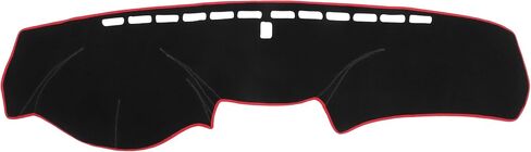 Car Dashboard Cover Compatible for Honda Accord 2008-2013, Protective Polyester Black Center Console Interior Trim Dash Cover Mat Pad in Saudi Arabia