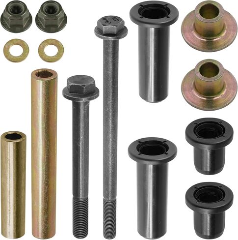 Caltric 5138798 5136100 5439878 5439874 5136102 7556153 7547333 7519043 7519042 Rear Knuckle Upper & Lower Left or Right Bushing Kit Compatible with Polaris RZR 4 800 2010-2012 / RZR S 800 2009-2013 in Saudi Arabia