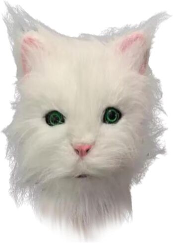 Cat Mask Props Full Head Cover Halloween Mask for Party Festival Performance in Saudi Arabia