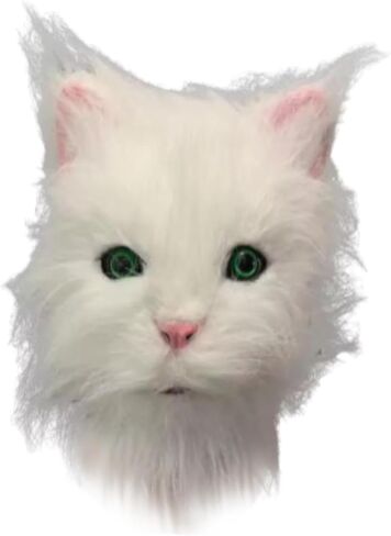 Cat Mask Props Full Head Cover Halloween Mask for Party Festival Performance in Saudi Arabia