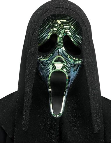 Fun World Ghost Face Oil Slick Disco Mask in Saudi Arabia