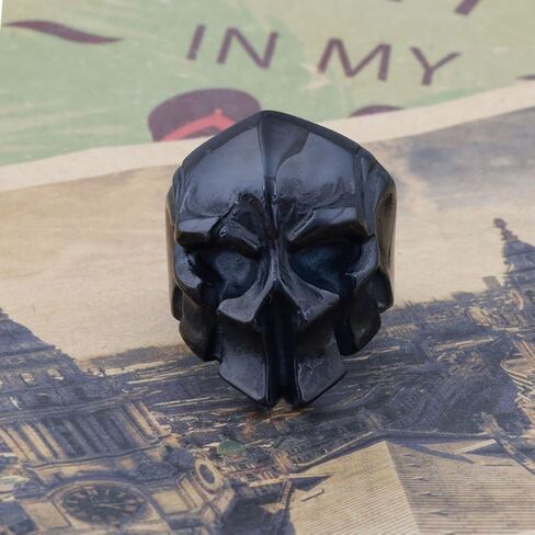 Cool Big Punk Biker Skull Ring for Man Stainless Steel Unique Punk in Saudi Arabia