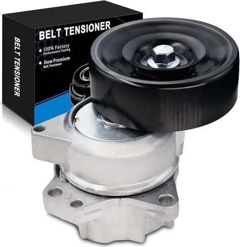 Belt Tensioner Assembly with Pulley for:-Nissan Armada 2005-2015 Pathfinder 2008-2012 Titan 2004-2015 5.6L for:-Infiniti Qx56 2004-2010 5.6L OE# 38340 119551LAOA 119551LA0A 119557S000 in Saudi Arabia