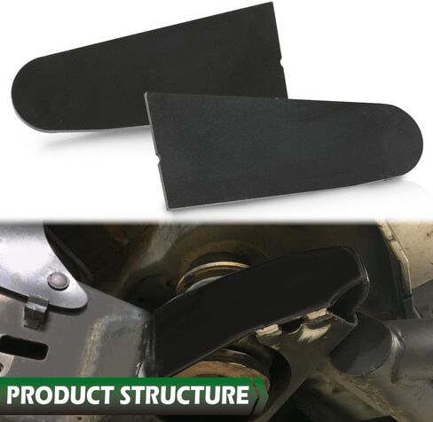 GRAND ORANGE BMC Body Mount Chop Plate Kit Black Compatible with Toyota Tacoma 2005-2021 Fit Second & Third Generation Tacoma 2pcs Left & Right Cab Mount Chop Accessories in Saudi Arabia