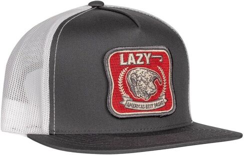 Lazy J Ranch America's Best Patch Classic Rope Trucker Hat- Adjustable Unisex Country Hats, Vintage Trucker Hat in Saudi Arabia