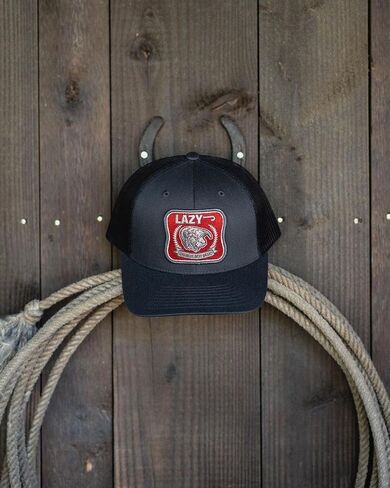 Lazy J Ranch America's Best Patch Classic Rope Trucker Hat- Adjustable Unisex Country Hats, Vintage Trucker Hat in Saudi Arabia