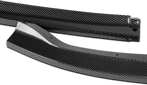 Q1-TECH, 9-Piece Front Bumper Lip & Side Skirt Extensions Diffuser Compatible with 2011 2012 2013 2014 Subaru Impreza WRX STI, Front Lip Spoiler Air Chin Body Splitter ABS (Matt Black) in Saudi Arabia