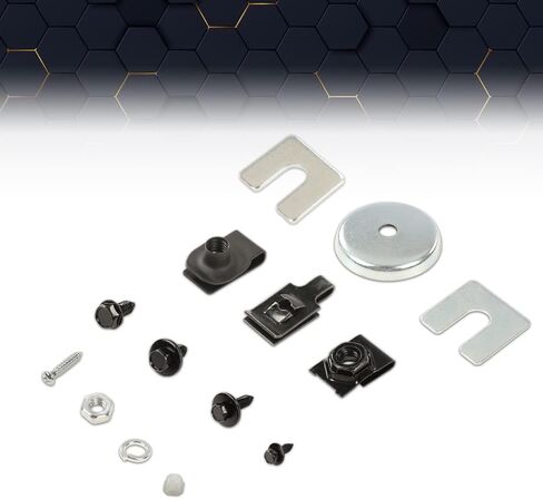 PIT66 Body Front End Sheet Metal Bolt Kit, Compatible with 1964-1972 Chevy Chevelle/SS / LS5 / LS6, El Camino, Monte Carlo; Pontiac GTO/LeMans/Tempest/Judge/Ram Air III and IV in Saudi Arabia