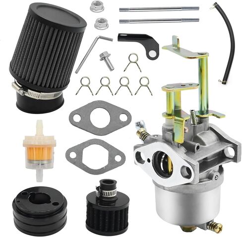 طقم ضبط المكربن ​​عالي الأداء بديل لكولمان CT100U CC100X SK100 98cc لاستبدال Predator 79cc 3HP محرك الغاز Powermate Mini Bike 152F 154F 156F (أسود) in Kuwait