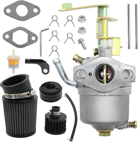 طقم ضبط المكربن ​​عالي الأداء بديل لكولمان CT100U CC100X SK100 98cc لاستبدال Predator 79cc 3HP محرك الغاز Powermate Mini Bike 152F 154F 156F (أسود) in Kuwait