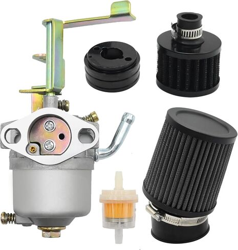 طقم ضبط المكربن ​​عالي الأداء بديل لكولمان CT100U CC100X SK100 98cc لاستبدال Predator 79cc 3HP محرك الغاز Powermate Mini Bike 152F 154F 156F (أسود) in Kuwait