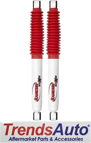 Single RS5000 Series Steering Stabilizer fits 1994 1999 Ram 1500 4WD with Original Equipment Manufacturer Steering Damper Mounts | Improves Performance | Includes TrendsAuto Decal in Saudi Arabia