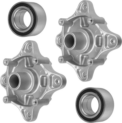 Caltric 2 Rear Wheel Axle Hub Compatible with Polaris Ranger 800 4X4 6X6 / Ranger Crew 800 2010-2017 in Saudi Arabia