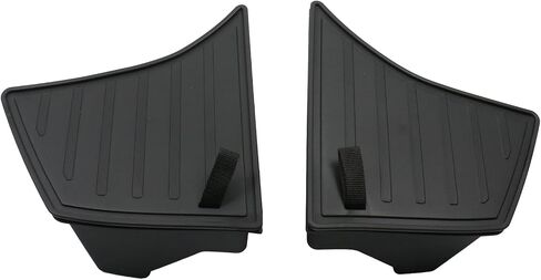 IKON MOTORSPORTS TPE Rear Trunk Side Storage Box, Compatible with 2024-2025 Tesla Model 3 Highland, 1PC Waterproof Right Left RH LH Trunk Organizer Bins Interior Accessories, Black in Saudi Arabia