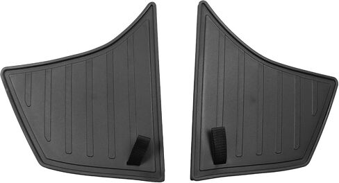 IKON MOTORSPORTS TPE Rear Trunk Side Storage Box, Compatible with 2024-2025 Tesla Model 3 Highland, 1PC Waterproof Right Left RH LH Trunk Organizer Bins Interior Accessories, Black in Saudi Arabia