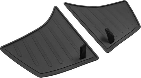 IKON MOTORSPORTS TPE Rear Trunk Side Storage Box, Compatible with 2024-2025 Tesla Model 3 Highland, 1PC Waterproof Right Left RH LH Trunk Organizer Bins Interior Accessories, Black in Saudi Arabia