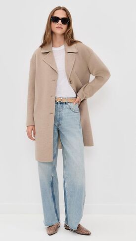 ANINE BING Women's Portia Coat in Kuwait